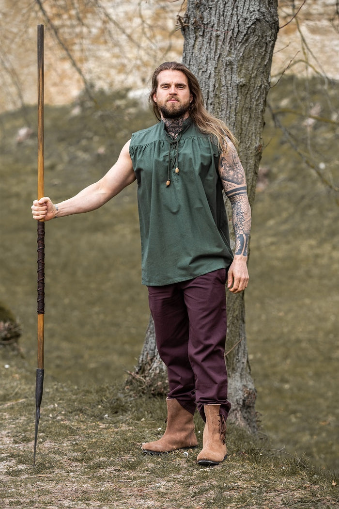 Medieval shirt Louis, green