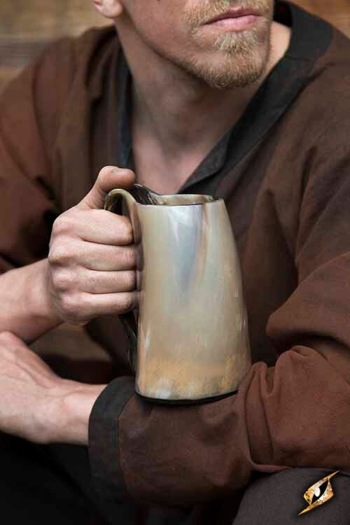 Horn cup with ear 0.5L, light