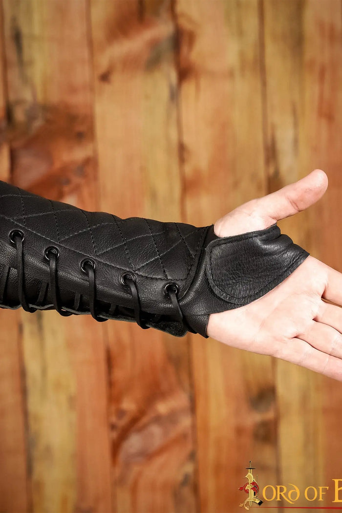 Archer bracer left hand, black