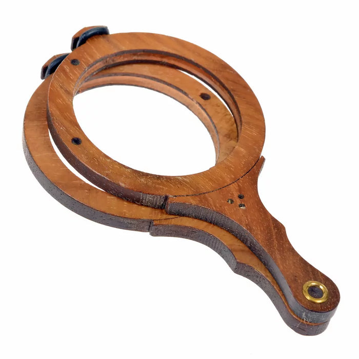 Wooden spectacle frame