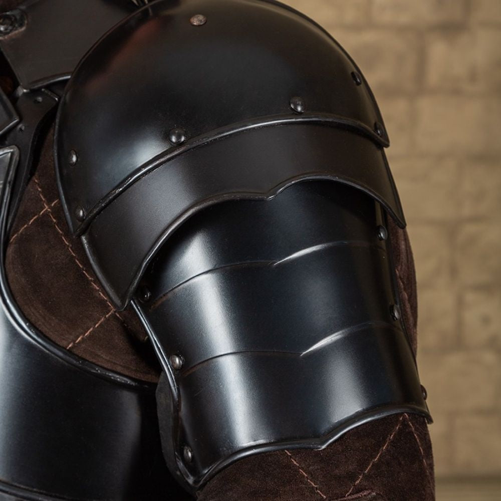 Spaulders Markward, black, 1.2 mm
