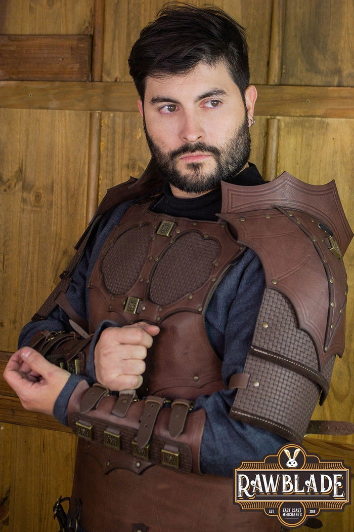 Edekan Pauldrons - Brown
