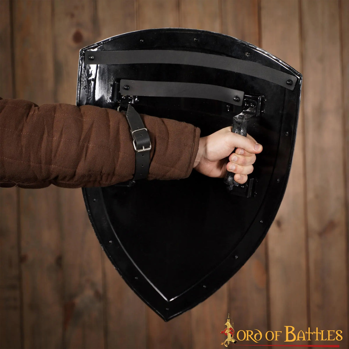 Medieval knight shield, dark