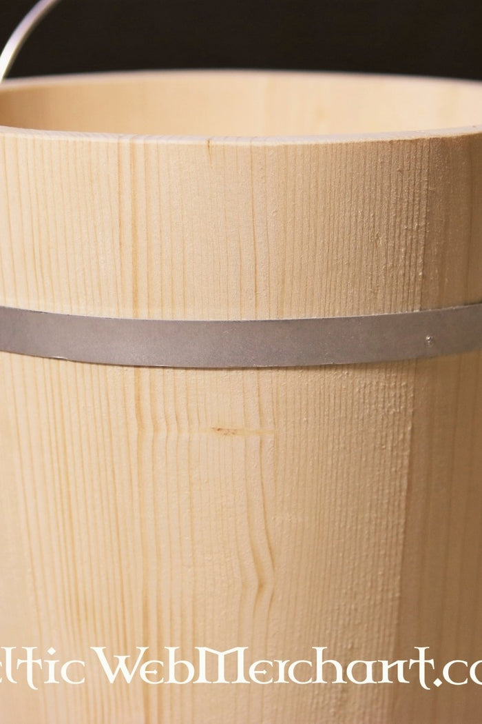 Wooden bucket 10 litres