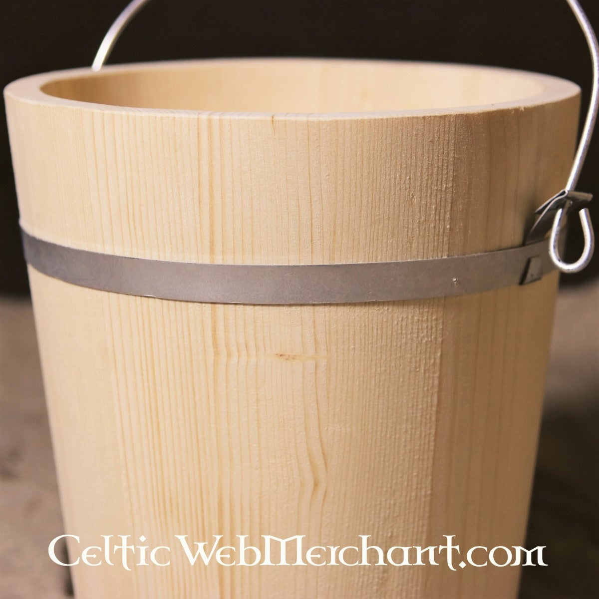 Wooden bucket 10 litres