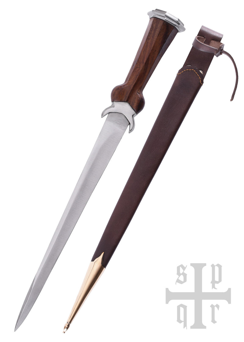 German bollock dagger 15th century, semi-sharp