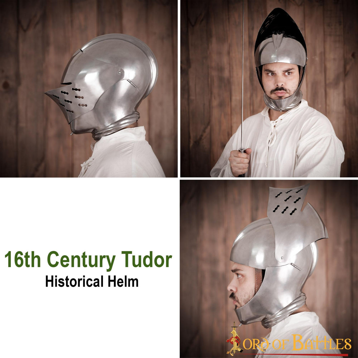 16th century armet, 1–1.2 mm