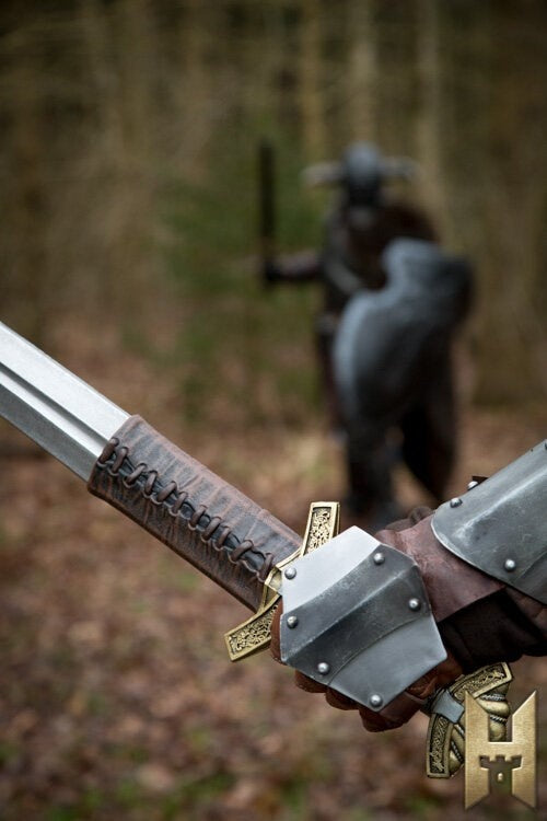 LARP sword Dreki Gold 85 cm