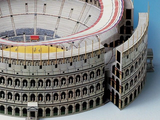 Model building kit Colosseum