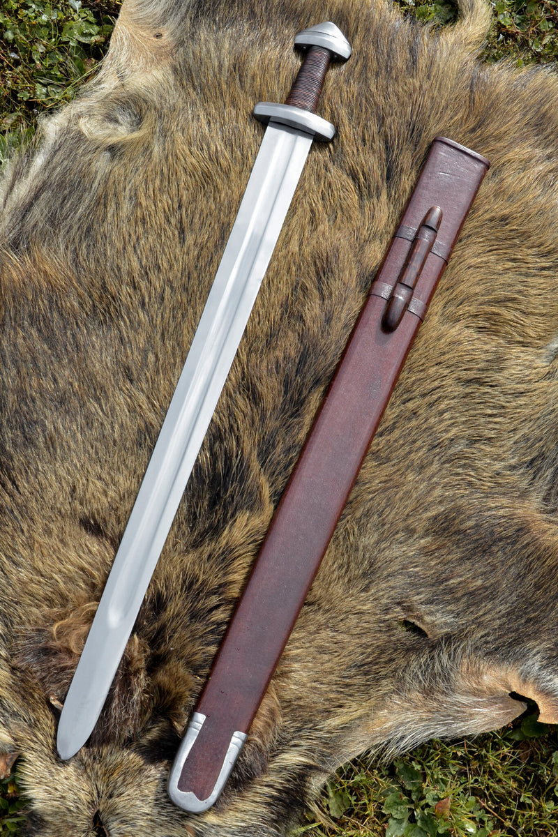 Spada vichinga del IX secolo Torshov, smussata (battle-ready)
