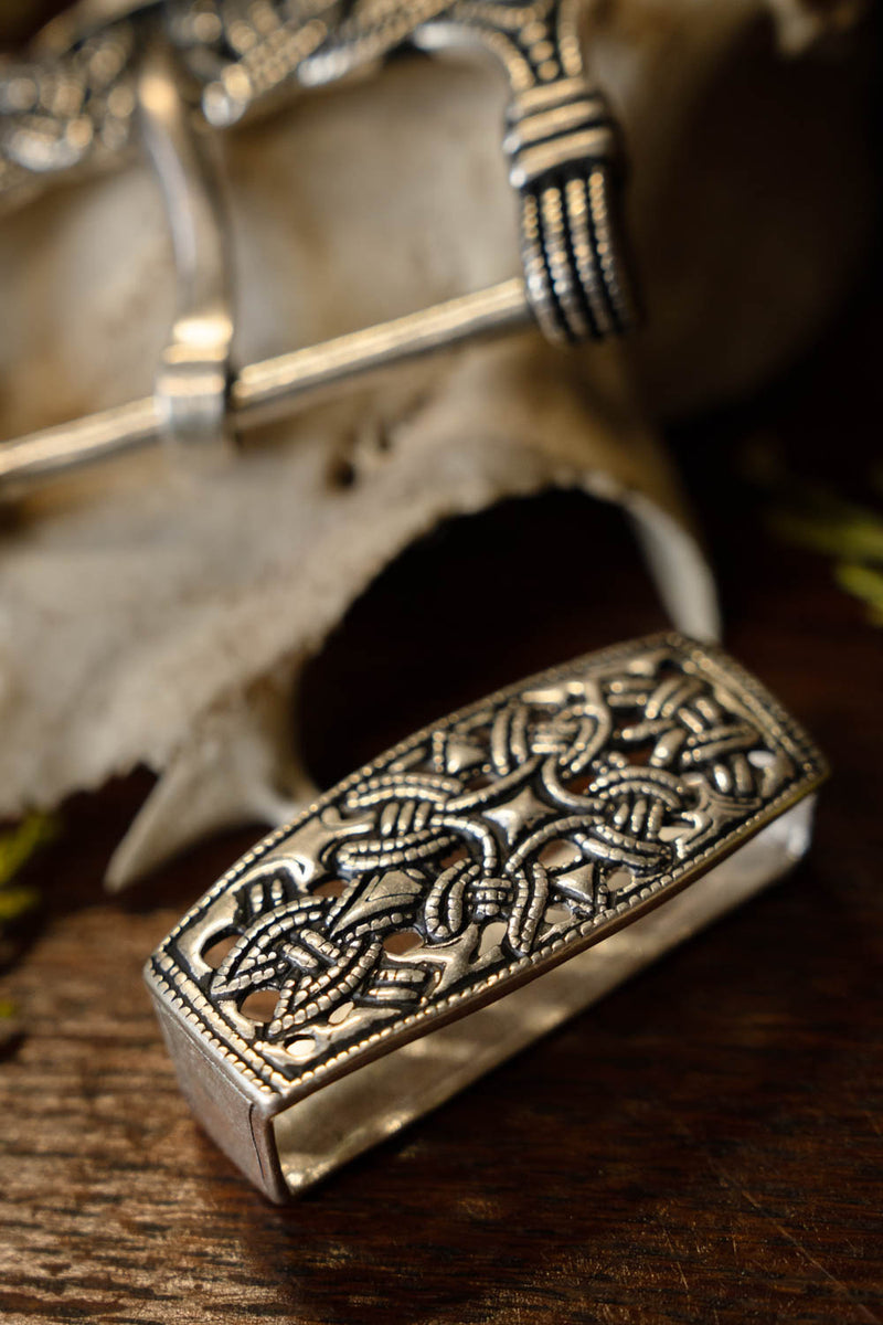 Gokstad bältesbeslag, silver