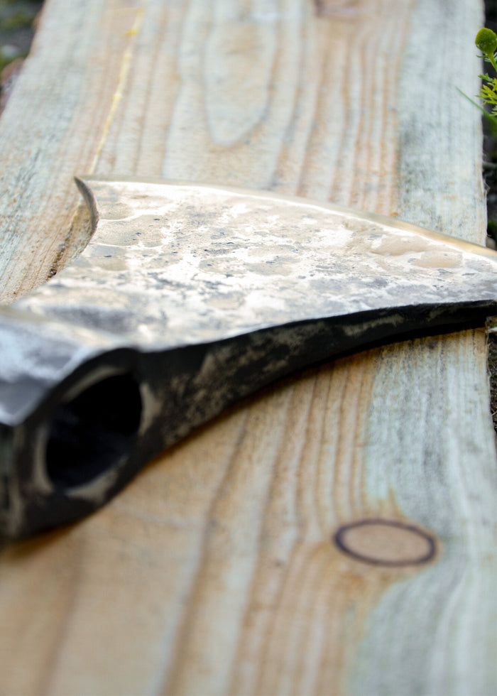 Danish Viking axe head, semi-sharp