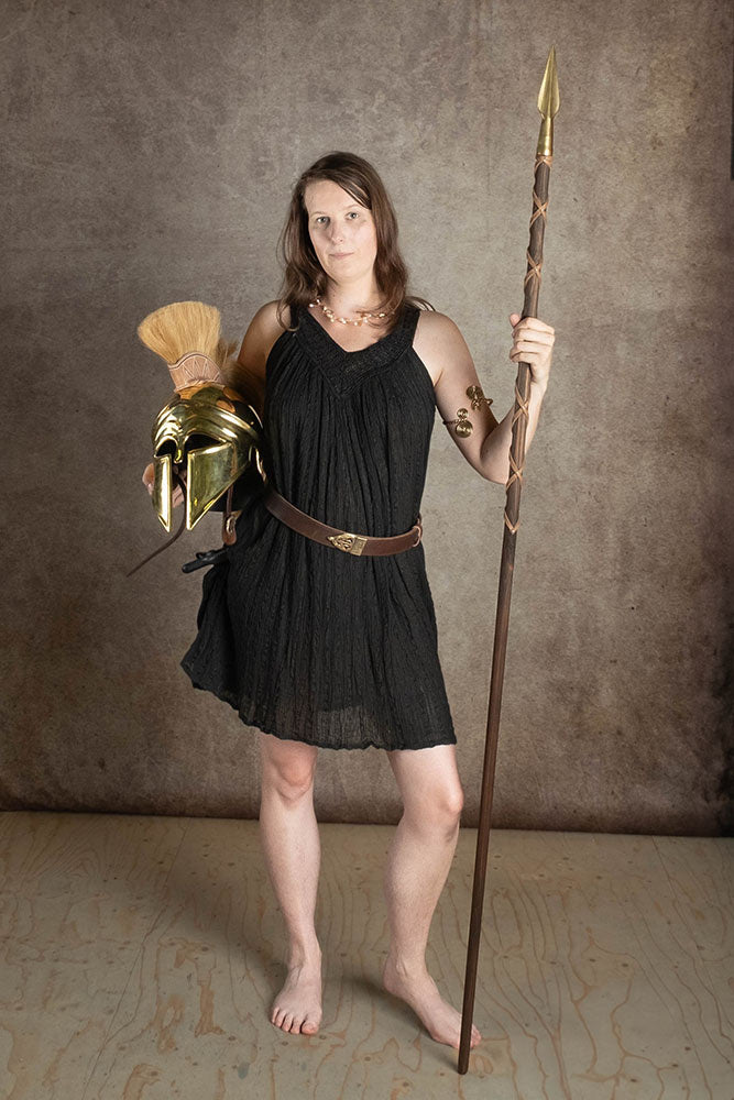 Goddess Dress Hera, short, black