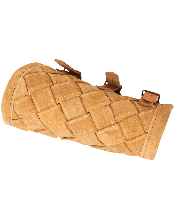 Sigurd Viking bracers, underarm guards, sand
