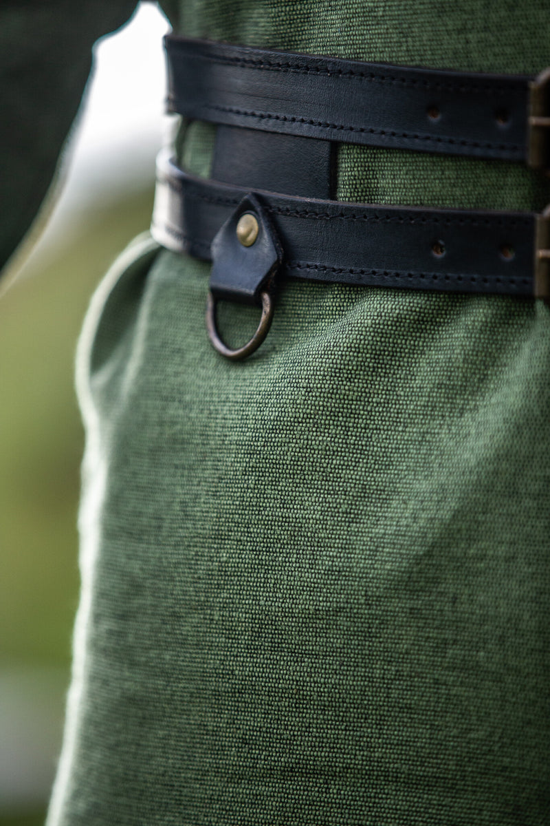 Cinturón doble Ubbe, negro