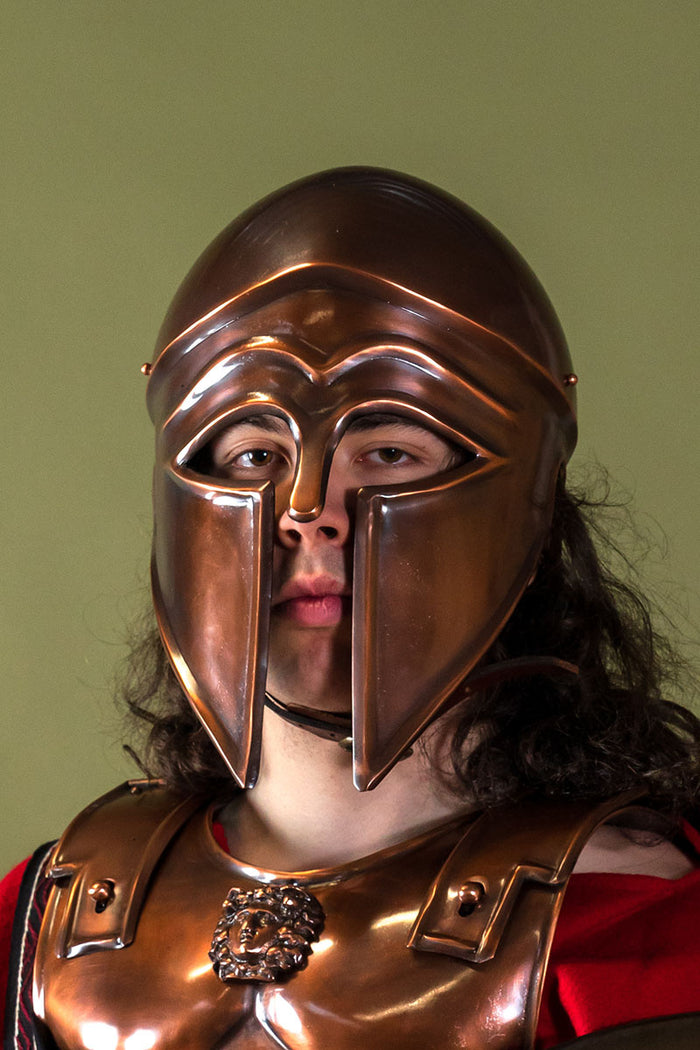 Corinthic-Italic helmet bronzed, 1.3 mm