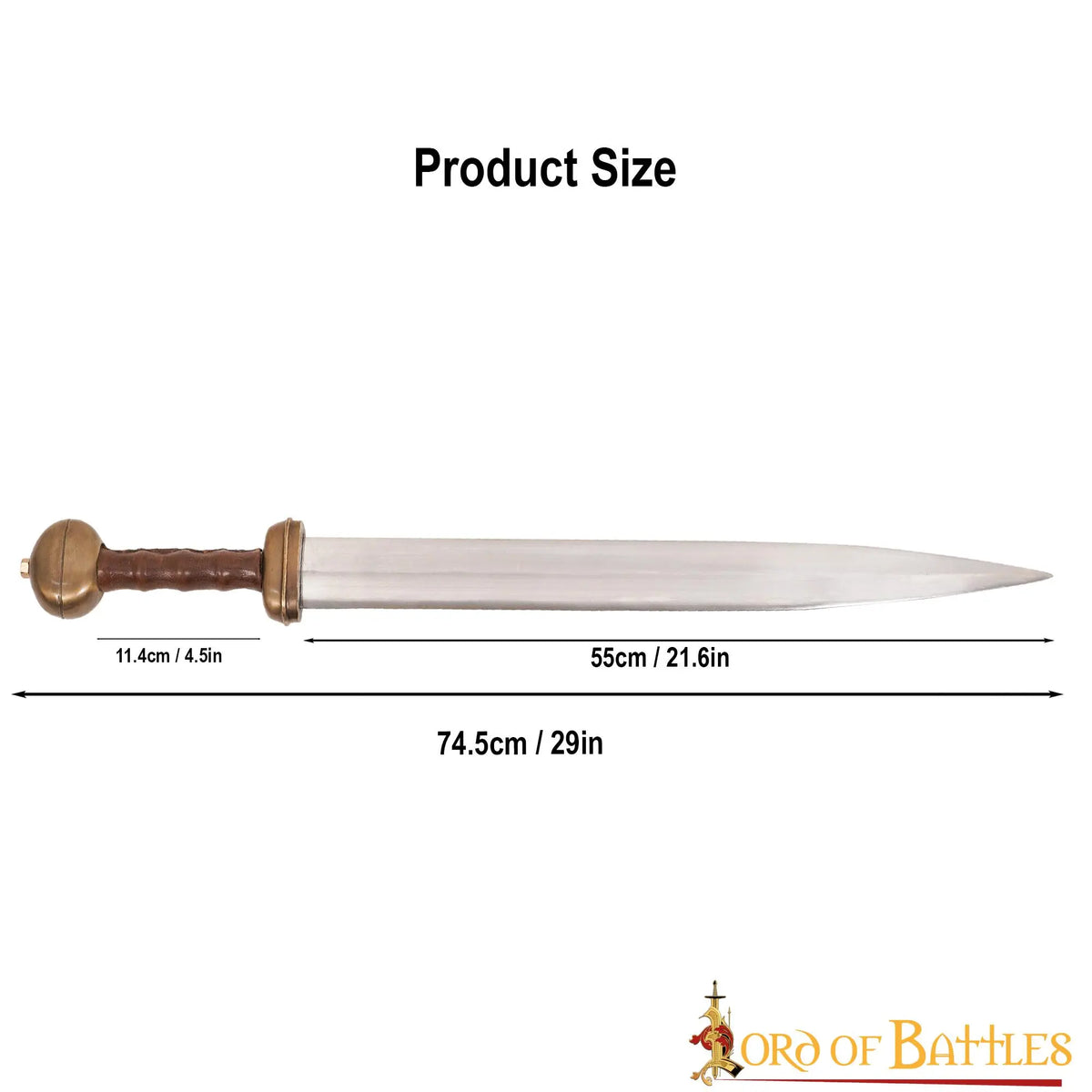 Roman gladius, Mainz Fulham, semi-sharp