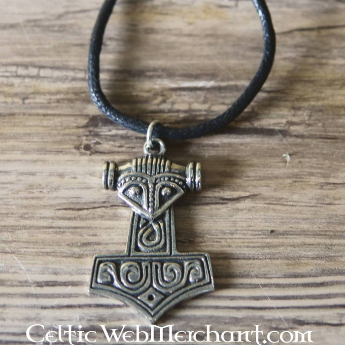 Thor's hammer necklace Schonen, pewter