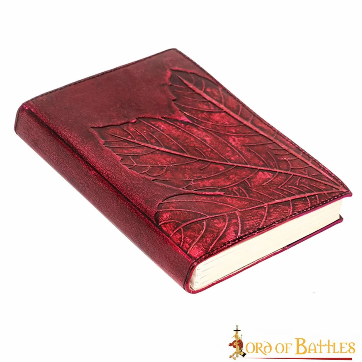 Leather Diary Autumn Leaf