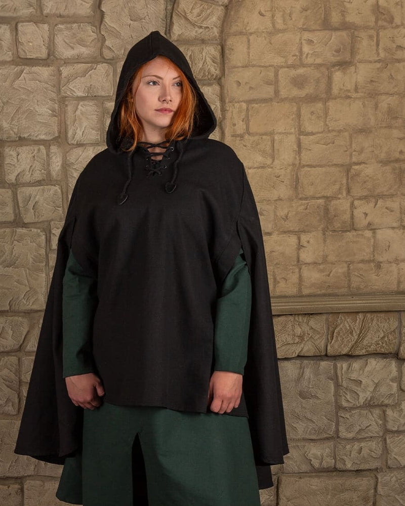 Gardecorp, travel cloak Raven, black