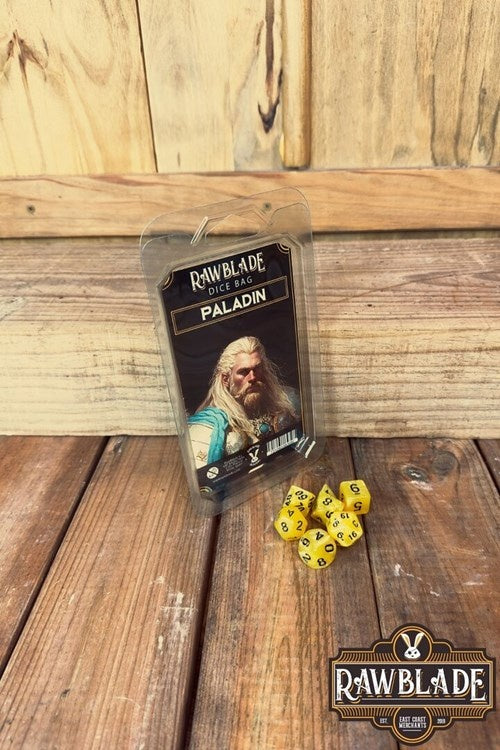 Woreczek na kości z zestawem kości – Paladyn