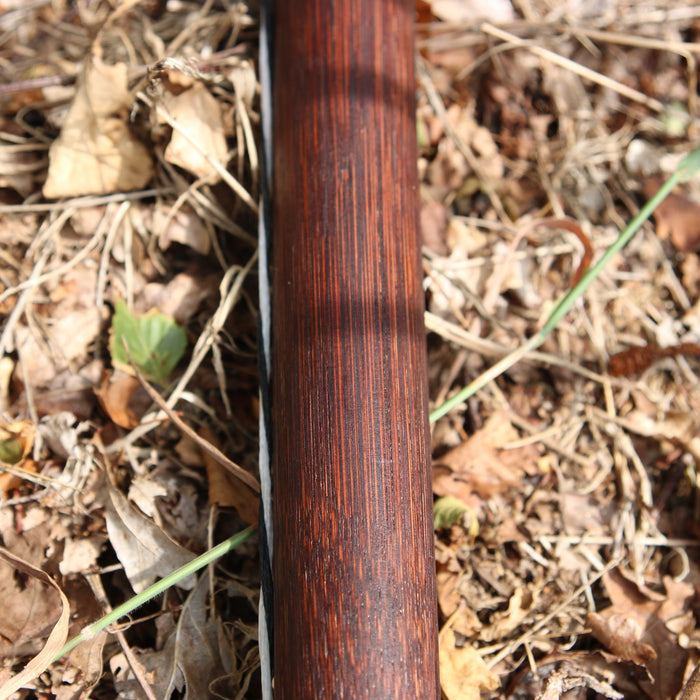 Marksman bow re-enactment / LARP, 58" (147 cm) dark brown, 25 lbs