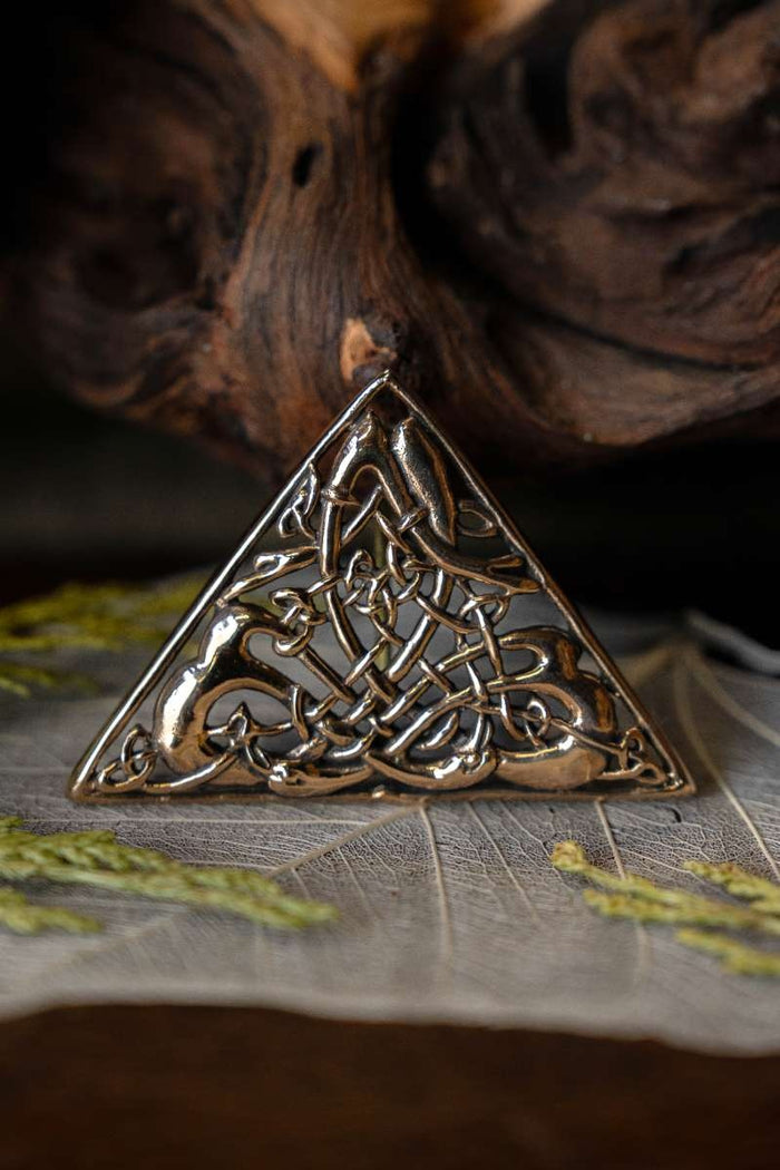Gaelic Boken of Kells brooch, bronze