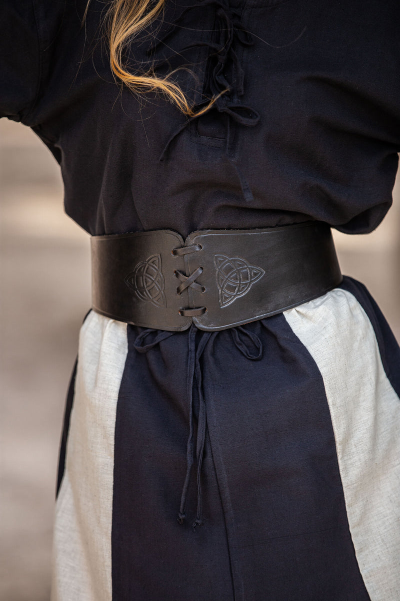 Ceinture celtique Shannon, noir