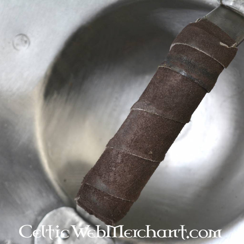 Brocciero con rivestimento in cuoio, tipo IA, misura S, 2 mm (battle-ready)