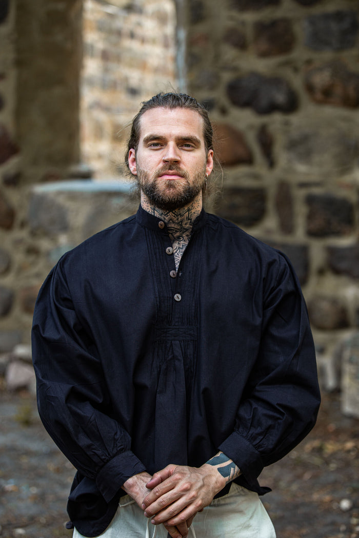 Button shirt, black