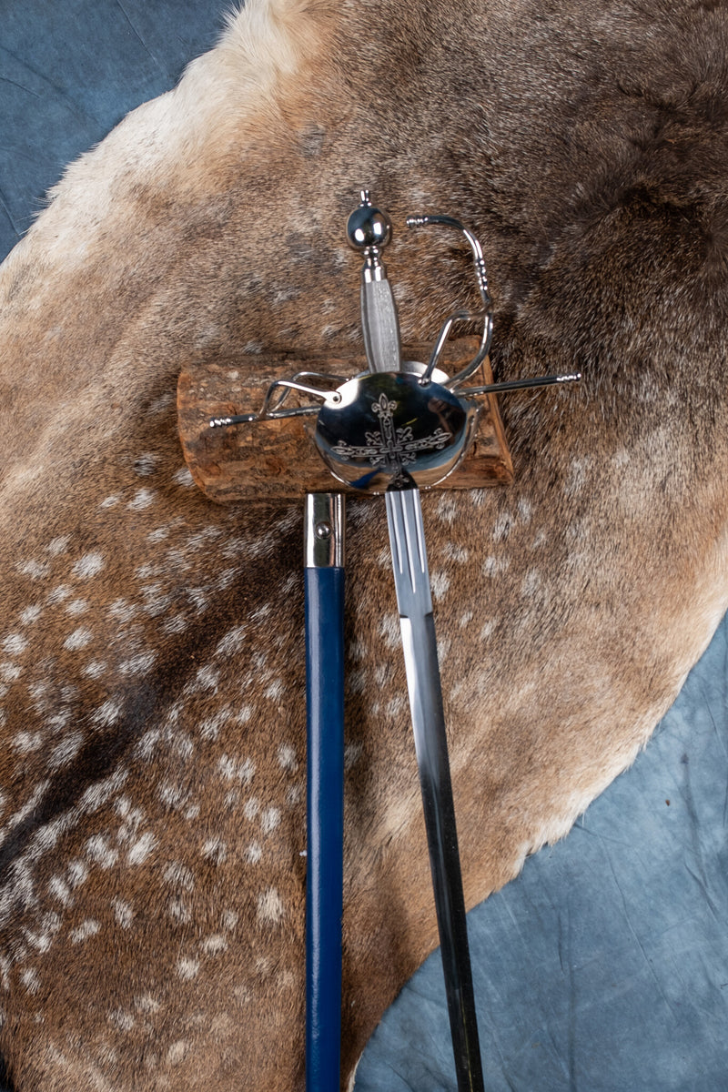 Spät 16. Jahrhundert Rapier Musketiere, halb scharf