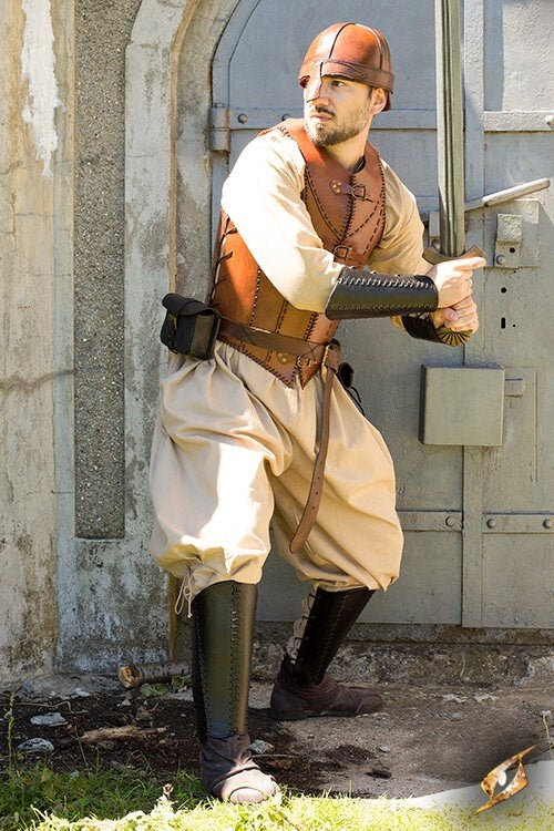 Viking trousers Rollo, beige