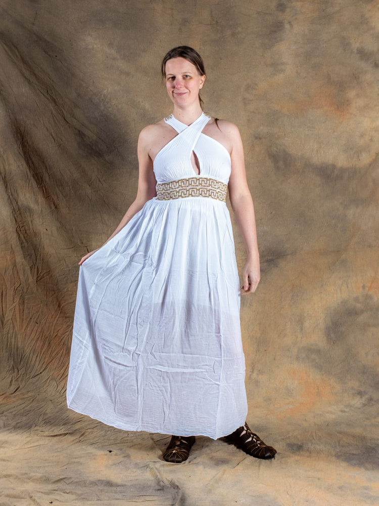 Goddess Dress Persephone, white