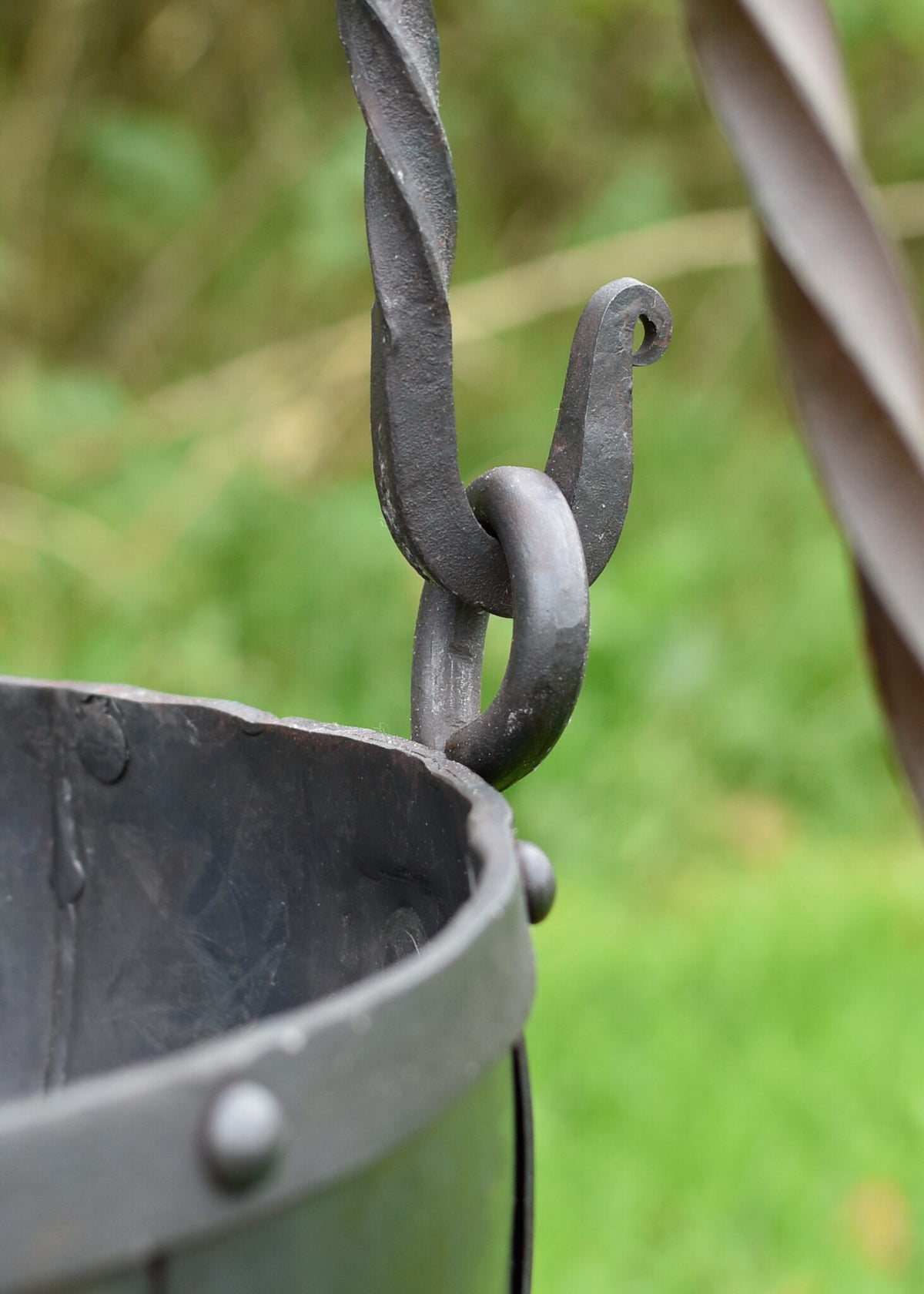 Large early medieval cauldron 9 litre