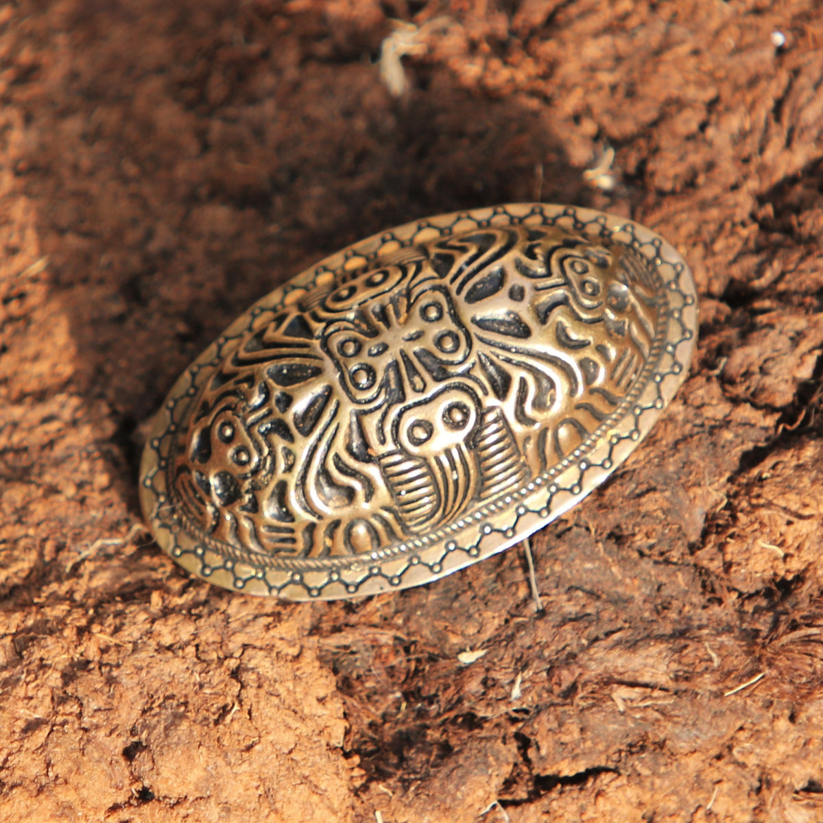 Viking tortoise brooch Finland, bronze, price per piece