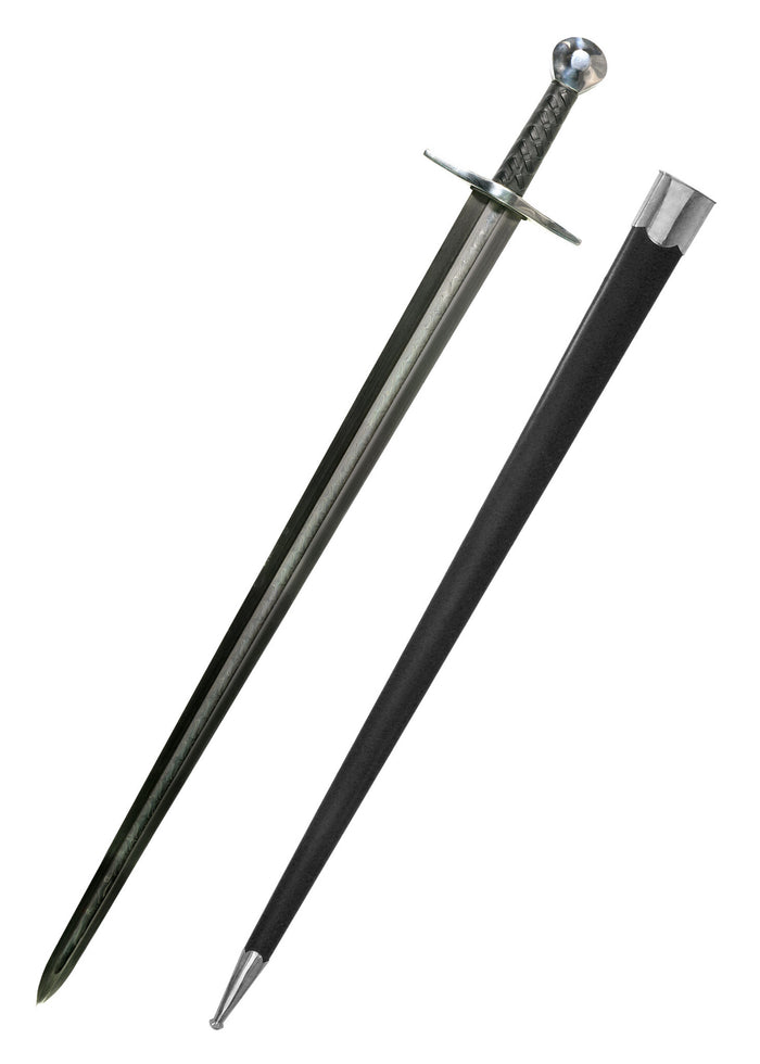 Sir William Marshall Sword with damascus steel blade, sharp
