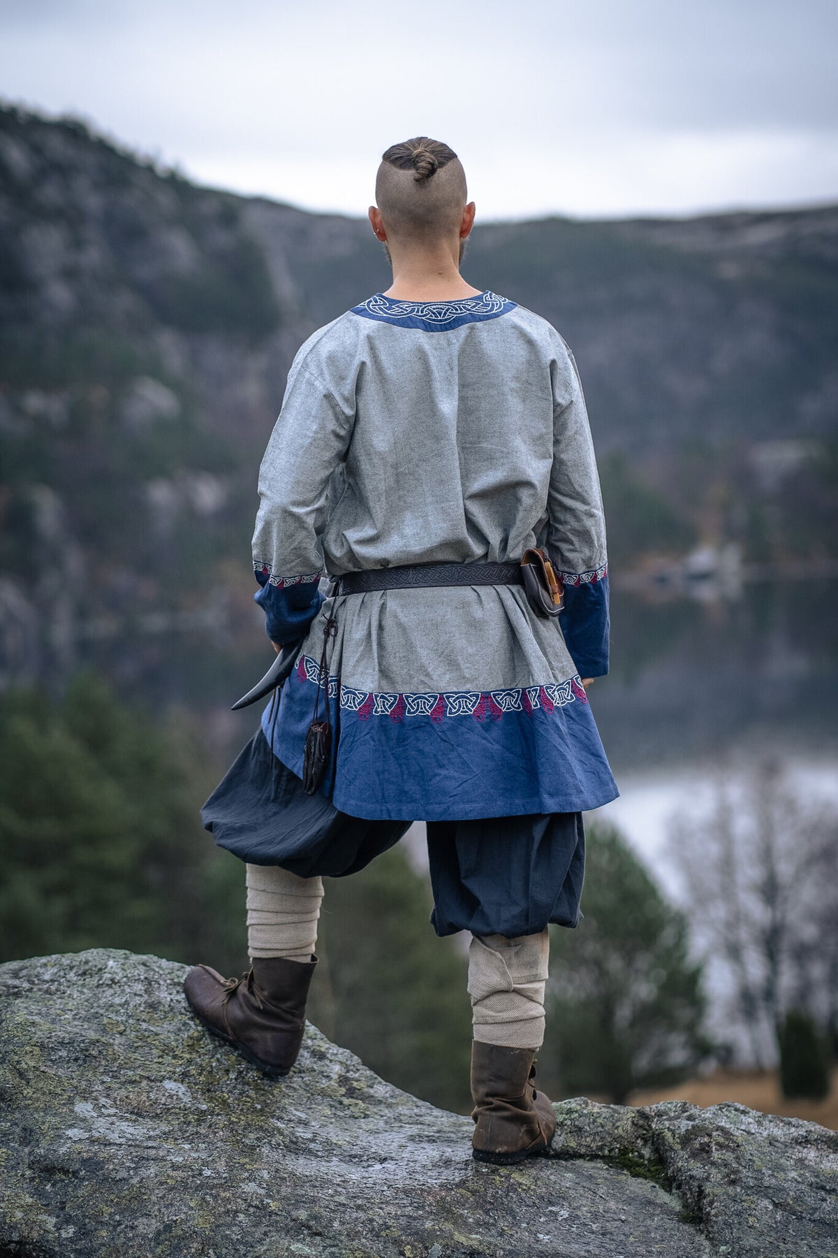 Viking Tunic Haakon, grey