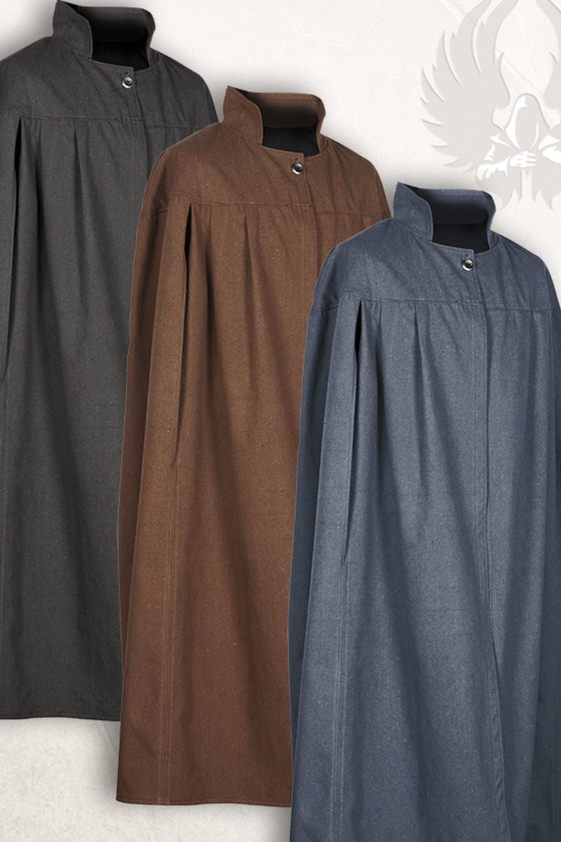 Mantel Bron, schwarz