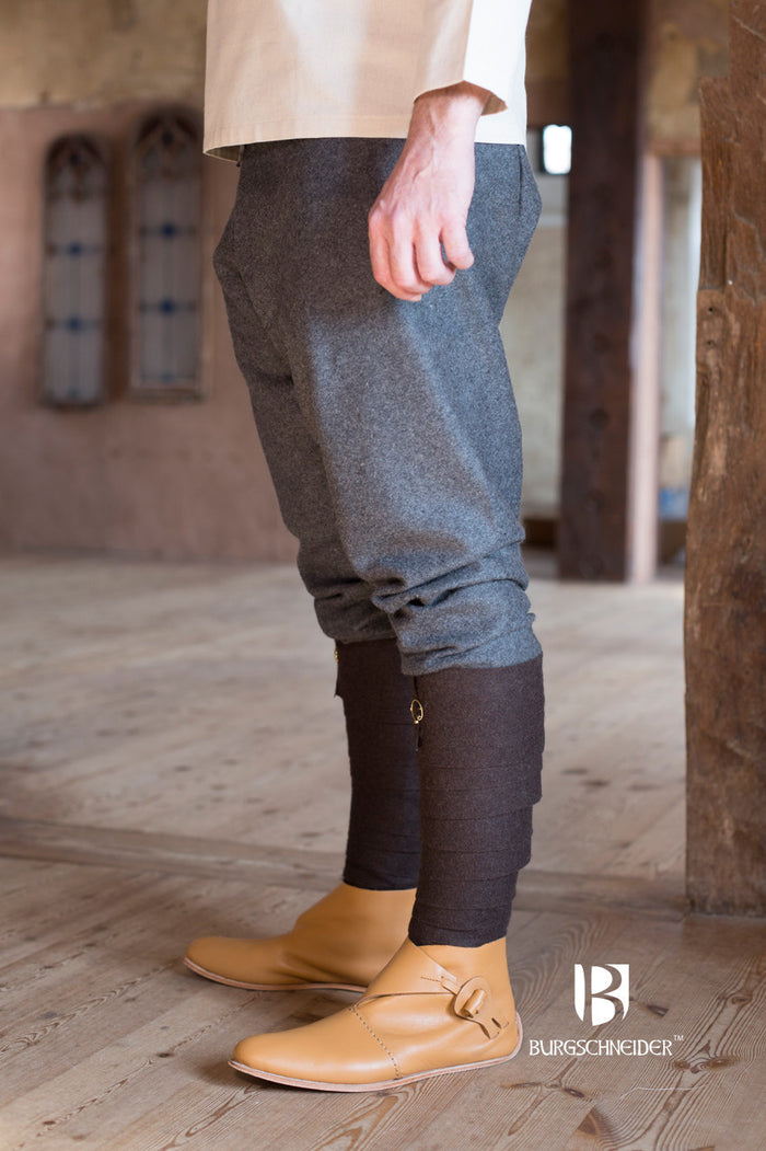 Thorsberg trousers Fenris, wool blend, dark grey