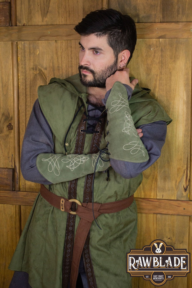 Túnica Karanthir de ante – verde