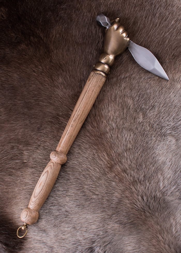 War hammer, horseman's pick, 16th century, semi-sharp