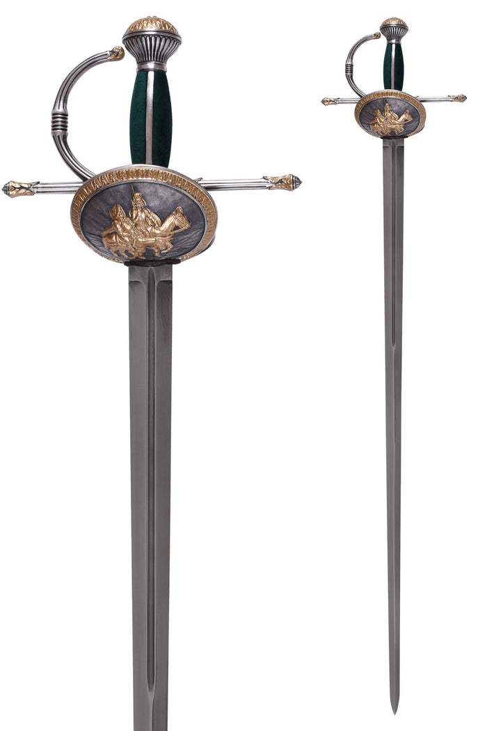 Don Quixote sword, semi-sharp
