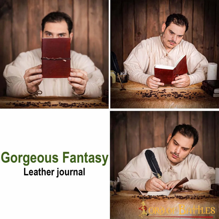 Leather journal Wizard