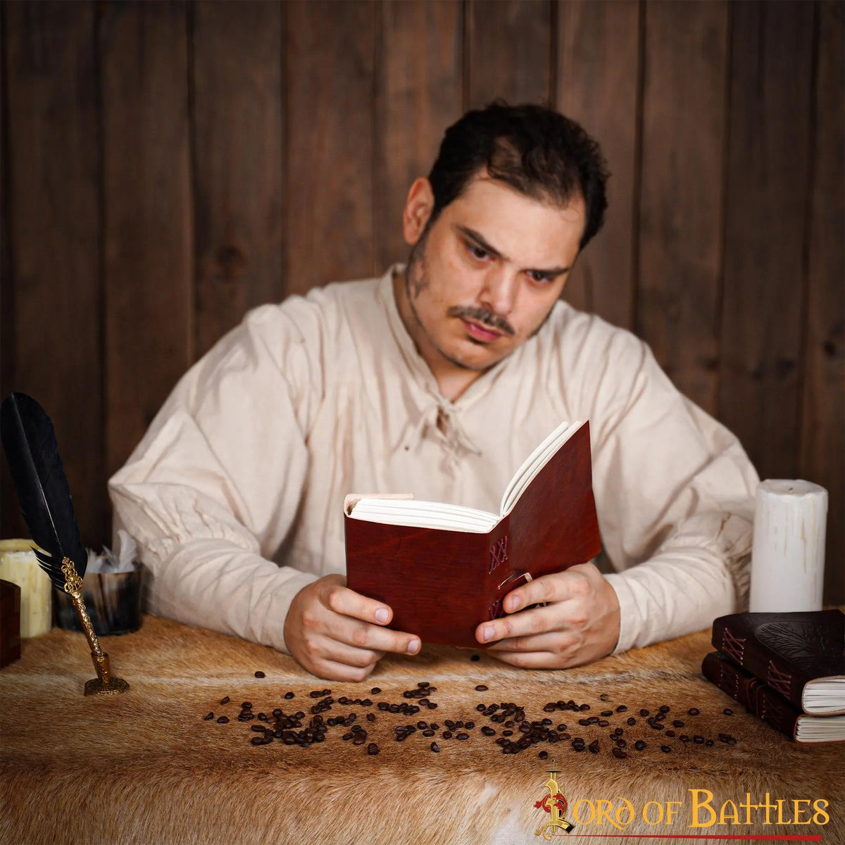 Leather journal Wizard