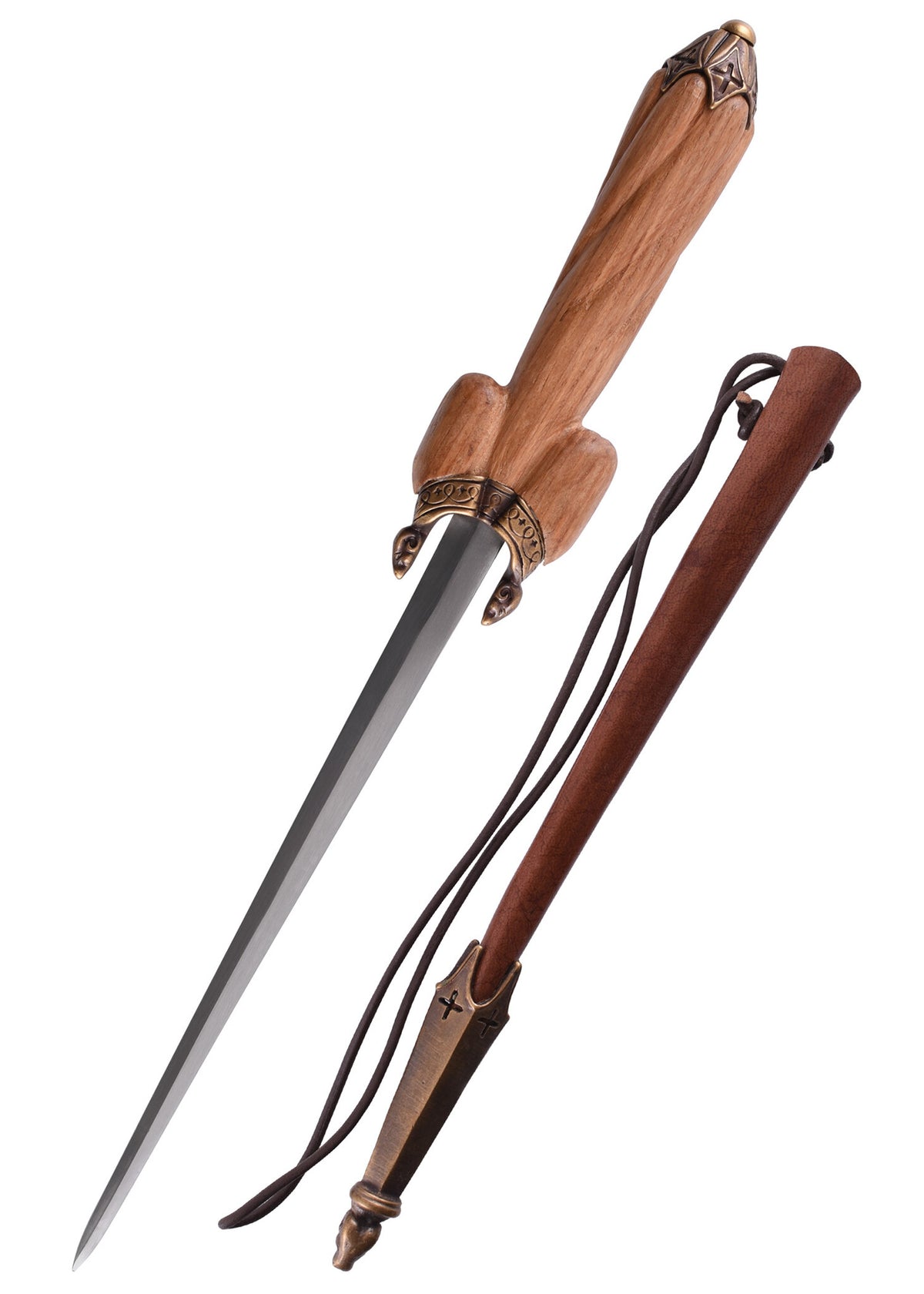 16th century bollock dagger, semi-sharp
