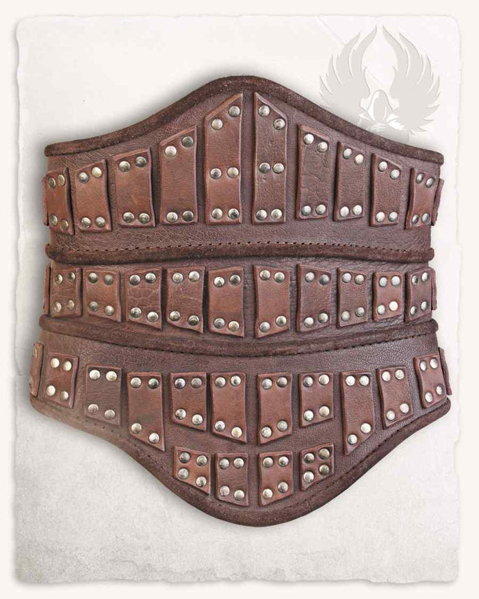 Evandra corset, brown