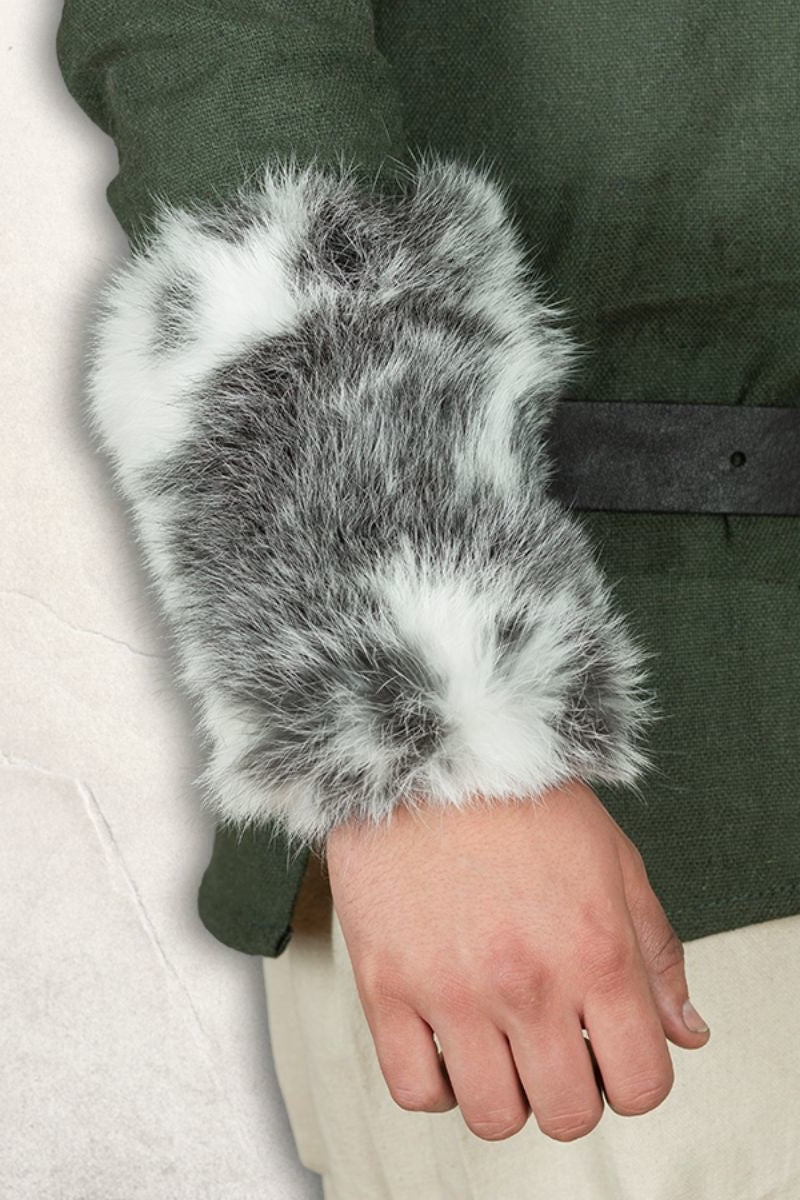 Protezione per braccio Lagertha, pelliccia crema