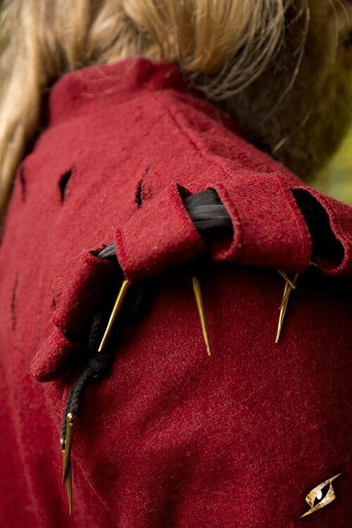 Doublet Columbus, red, wool mix