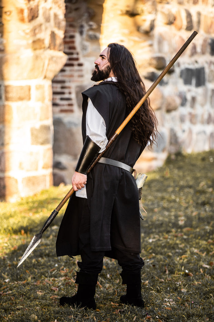 Surcoat men, black