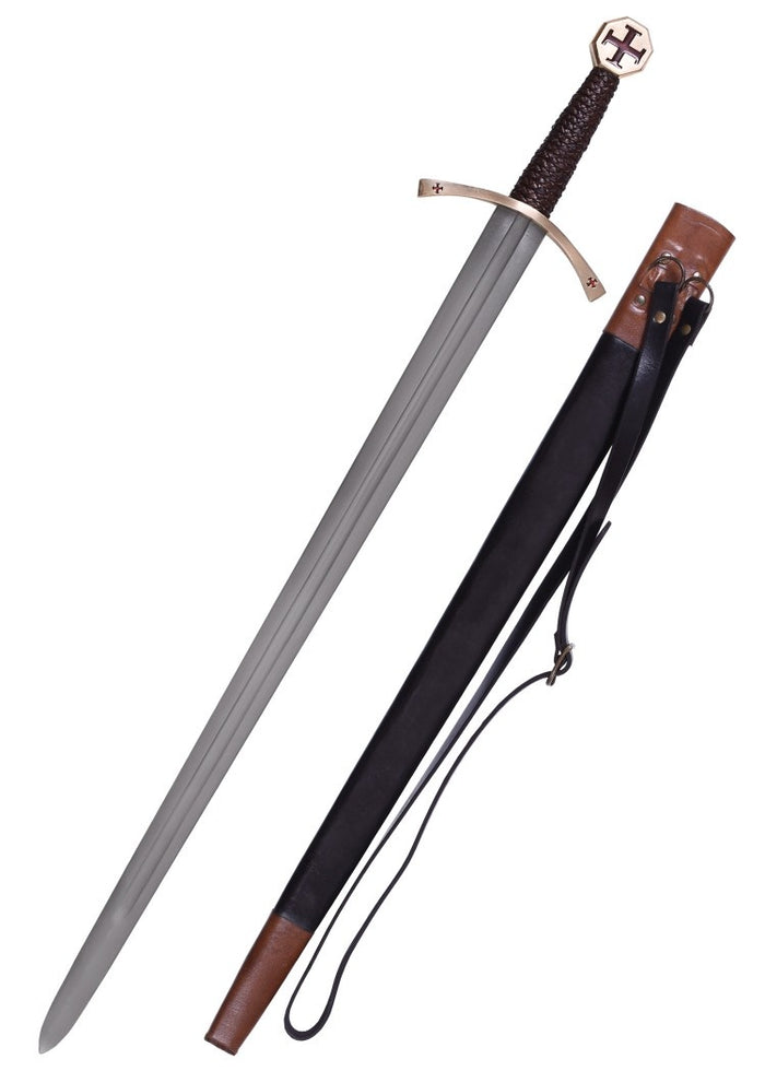 Templar sword Godfrey de Saint-Omer, semi-sharp